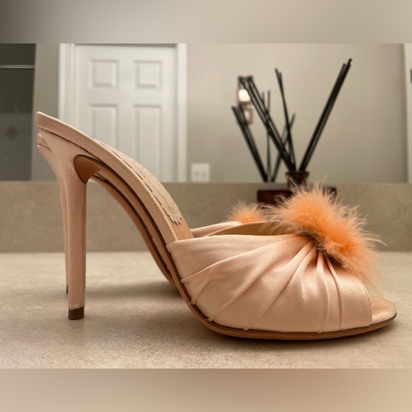 !SOLD! Agent Provocateur silk mules - Picture 5 of 6